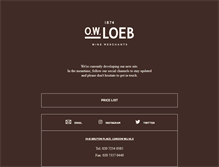 Tablet Screenshot of owloeb.com